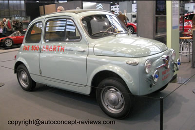 1957 FIAT 500 Elaborazione Abarth Record - Exhibit FCA Heritage 